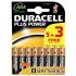 Duracell Plus Power Batteries pack 8 AA and AAA