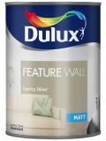 Dulux Paint Feature Wall Matt Emulsion 11 Colours Overtly Olive 1.25 Liter