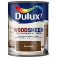 Dulux Wood Sheen Interior and Exterior Wood Stains and Varnish Church Oak750ml