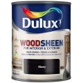Dulux Interior and Exterior Wood Stains and Varnish Wood-sheen Ebony250ml