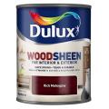 Dulux  Interior and Exterior Wood Stains and Varnish Wood-sheen Rich Mahogany 250ml