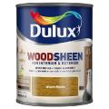 Dulux Wood Sheen Interior and Exterior Wood Stains and Varnish Warm Maple 750ml