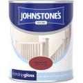 Johnstone’s Non Drip Gloss Paint for Wood and Metal Signal Red 250 ml