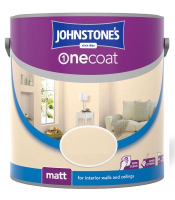 Johnstone's One Coat Matt Emulsion 2.5 Liter