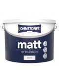 Johnstone's  Matt Emulsion 10 Litre Paint for Wall and Ceiling White / Magnolia