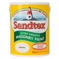 Sandtex Ultra Smooth Masonry Paint Microseal Technology 5 Litre Chalk Hill