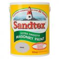 Sandtex Ultra Smooth Masonry Paint Microseal Technology 5 Litre Gravel