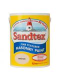 Sandtex Fine Textured Masonry Paint Microseal Technology 5 Litre Sandstone