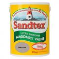Sandtex Ultra Smooth Masonry Paint Microseal Technology 5 Litre Umberstone