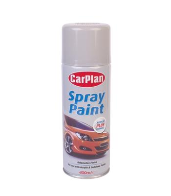 Carplan Spray Paint Acrylic Plus Formula Aluminium 400ml