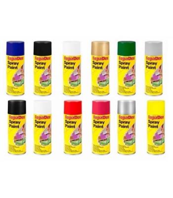 Supadec Multi-Purpose Spray Paint Gloss 400ml 10 colours