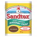 Sandtex Ultra Smooth Masonry Paint Microseal Technology 5 Litre Bitter Chocolate