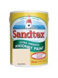 Sandtex Ultra Smooth Masonry Paint Microseal Technology 5 Litre Ivory Stone