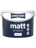 Johnstone's  Matt Emulsion 10 Litre Paint for Wall and Ceiling White / Magnolia
