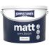 Johnstone's  Matt Emulsion 10 Litre Paint for Wall and Ceiling White / Magnolia
