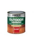 Ronseal Outdoor Varnish Clear Gloss 250ml