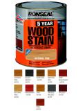 Ronseal 5 Year Wood Stain  Exterior Wood 750 ml Satin Finish 