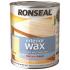 Ronseal Interior Wax Natural Matt with Hard Diamond protection 750 ml 8 Colours