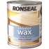 Ronseal Interior Wax Natural Matt with Hard Diamond protection 750 ml 8 Colours