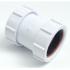 Waste Pipe Fittings Compression fitting 40 mm white 