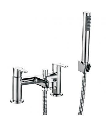 Scudo Premier Mono Shower Mixer with Shower Kit and wall Bracket