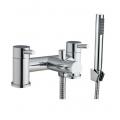 Scudo Premier Mono Shower Mixer with Shower Kit and wall Bracket