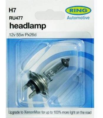 Car Headlamp H7 RU477 Auto Bulb For Car Head Light