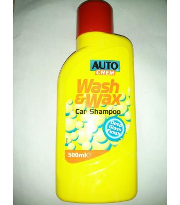 Autochem Wash & Wax Car Shampoo 500ml