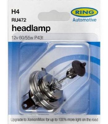 Car Head Light  H4 RU472 Auto Bulb For Car Headlamp 