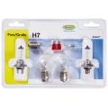 Ring Automotive Bulbs RVP477 Value Pack With Free H7 Car Head Light Lamp 