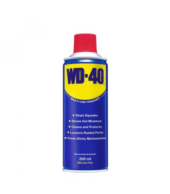 The WD40 Aerosol 200 ml Lubricating Oil
