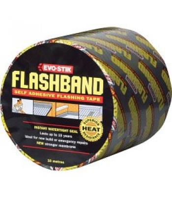 Evo Stik Flashband Self adhesive Flashing tape With Primer 3.75 M x 75 mm