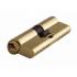 Euro Profile Cylinder Lock Solid Brass 90 mm 35 x10 x 45 mm Polished Brass