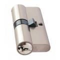 Euro Profile Cylinder Lock Solid Brass 70 mm 30 x10 x 30 mm Chrome Plated