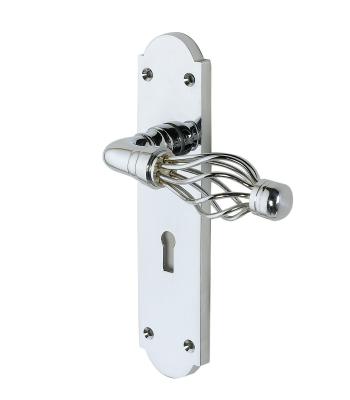 Yale Freshwater Lock - latch Premium door handles brass/Nickle