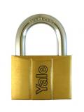 Yale 30mm Brass Pad Lock with Hasp