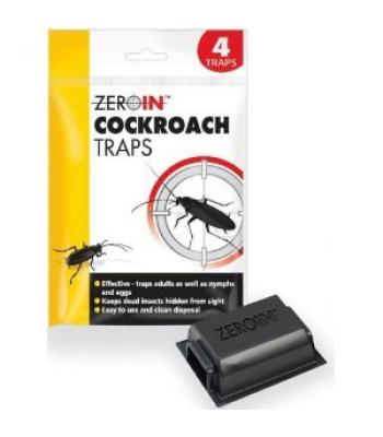 STV Zeroin Cockroach Traps 4 Pack