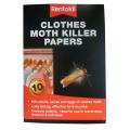 Rentokil Clothes Moth Killer Papers Pack 10