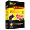 Raco Pro Paste Rat and Mouse Killer Targets Rodents Fast 72 x 10g Sachets 